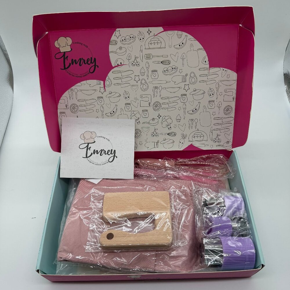 Kids Cooking & Baking Play Set by Emrey Brand New Toy Baking Kit